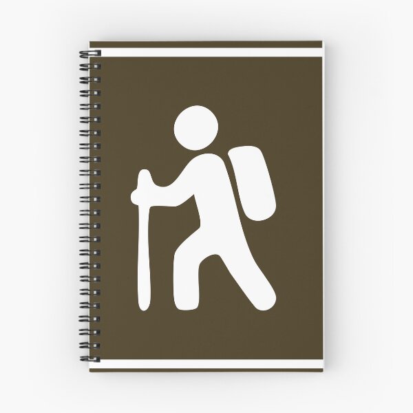 Item preview, Hiking Icon designed and sold by TrailheadStudio.