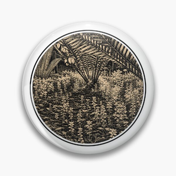 Item preview, Fern Forest Floor | Botanical Ink Art designed and sold by Linoluca.