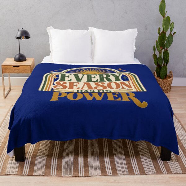 Item preview, Every Season Has Its Power Retro Quote | Women Over 40 Self Growth Design designed and sold by Soft Strength Studio.
