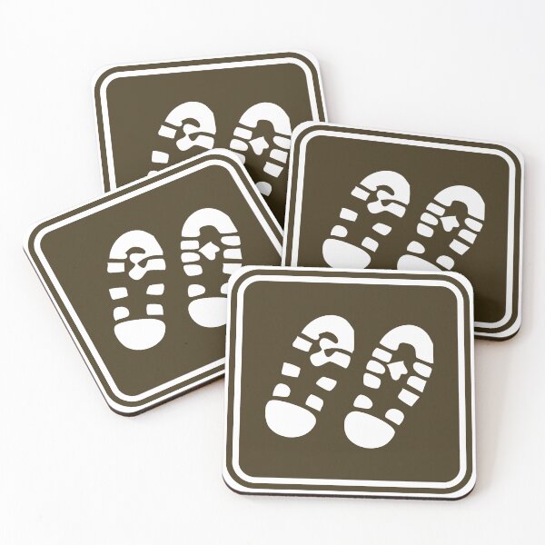 Item preview, Hiking Shoes Icon designed and sold by TrailheadStudio.
