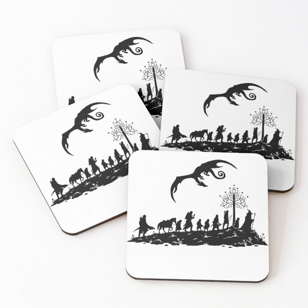 Item preview, Epic Fantasy Heroes Journey - RPG Adventure Silhouette designed and sold by InkImagination1.