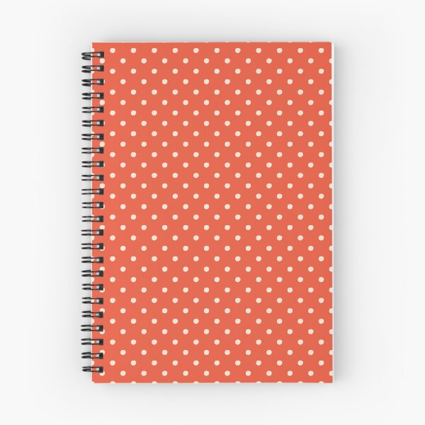 Item preview, Cream and Tomato Red Polka Dots | Minimalist Cream Dots on Coral Pattern | Chic Pastel Cream and Red Dots | Elegant Cream and Vibrant Red Polka Dots | Rustic Red and Cream Dotted designed and sold by VivaFy.