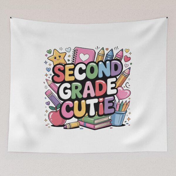 Item preview, Second Grade Cutie School designed and sold by DariaOltes.