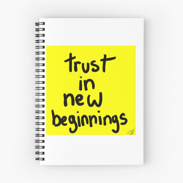 Item preview, trust in new beginnings designed and sold by Kasia1987t.