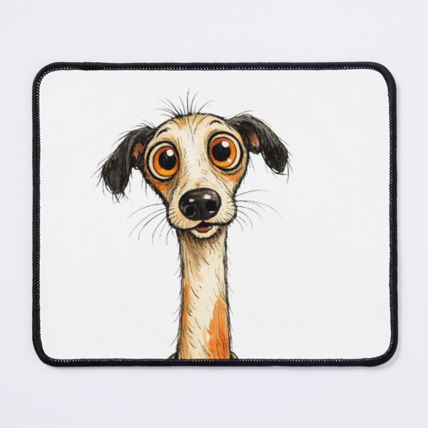Item preview, Quirky Greyhound Dog designed and sold by Petsthetic.