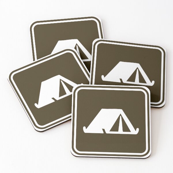 Item preview, Tent Icon designed and sold by TrailheadStudio.