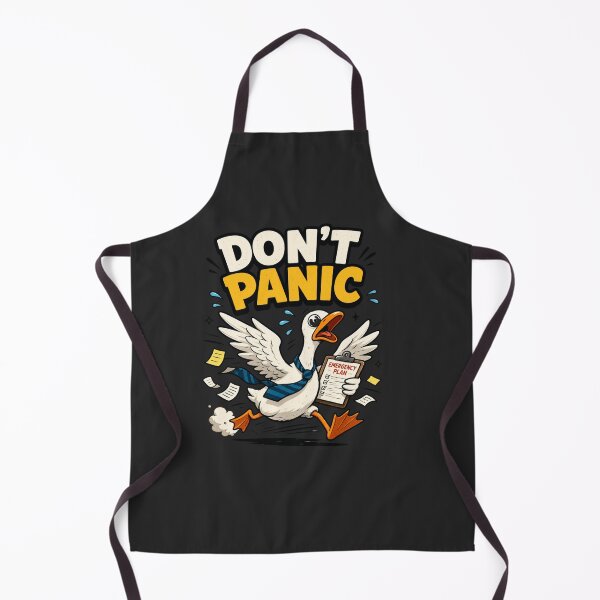 Item preview, Don’t Panic Humor | Funny Stress Relief Duck designed and sold by Cree8if.