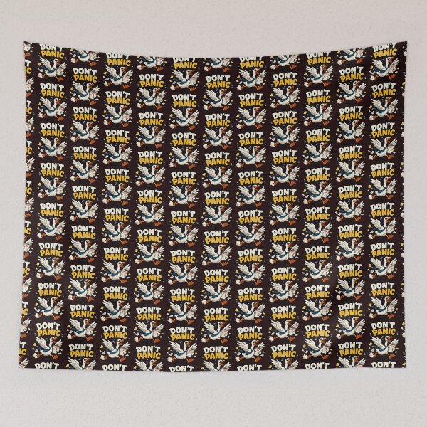 Item preview,  Don’t Panic Humor | Funny Stress Relief Duck designed and sold by Cree8if.