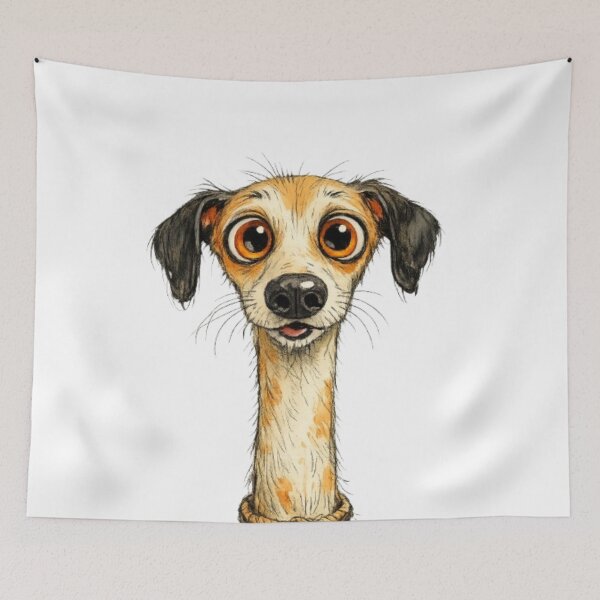 Item preview, Greyhound Dog Cute designed and sold by Petsthetic.