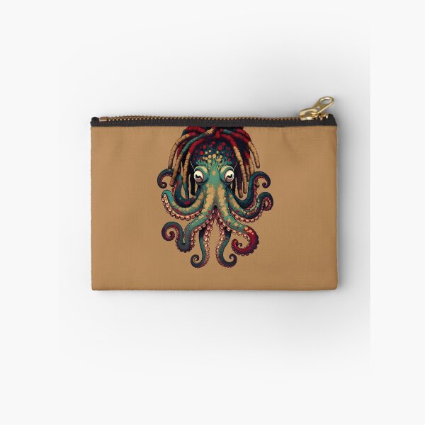 Item preview, Rasta Octopus with Dreadlocks | Reggae Sea Life Art designed and sold by digitalbob60.
