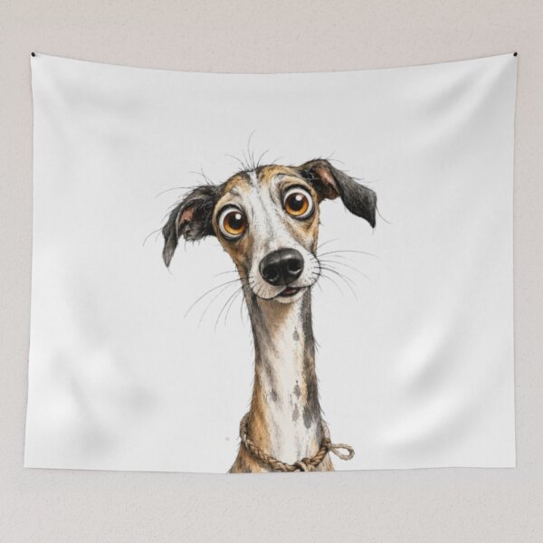 Item preview, Greyhound Dog Cute designed and sold by Petsthetic.