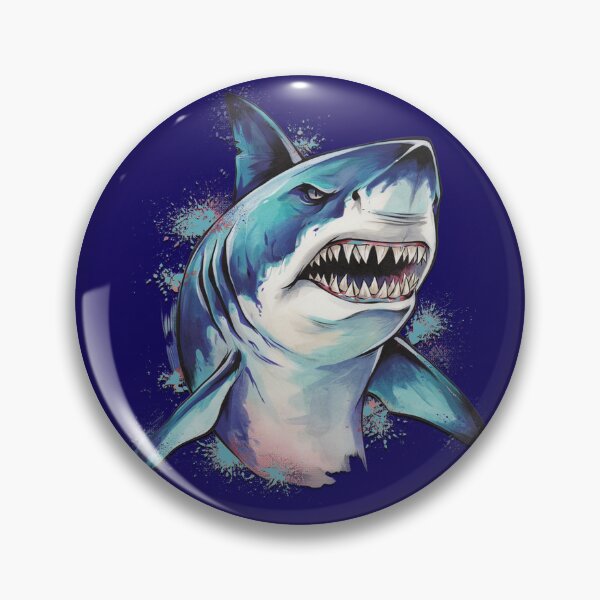 Item preview, Fierce Great White Shark designed and sold by Greenbaby.