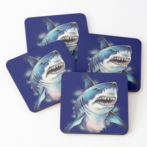 Item preview, Fierce Great White Shark designed and sold by Greenbaby.