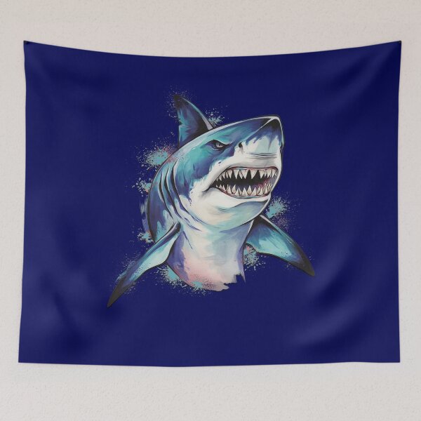 Item preview, Fierce Great White Shark designed and sold by Greenbaby.