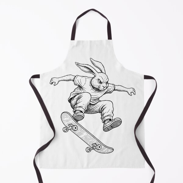 Item preview, Skateboarding Rabbit – Vintage Bunny Kickflip Retro Skateboard Graphic designed and sold by sportfantees.