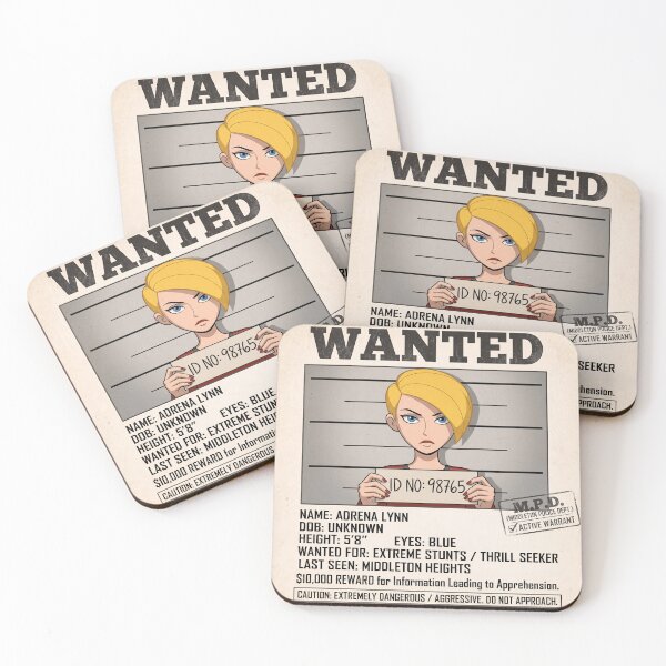 Item preview, Adrena Lynn Wanted Poster Kim Possible Villain designed and sold by N0WUC1.