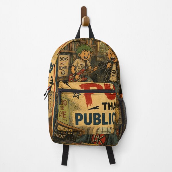 Item preview, WHAT'S MORE PUNK THAN THE PUBLIC LIBRARY? designed and sold by The Turbulent Architect.