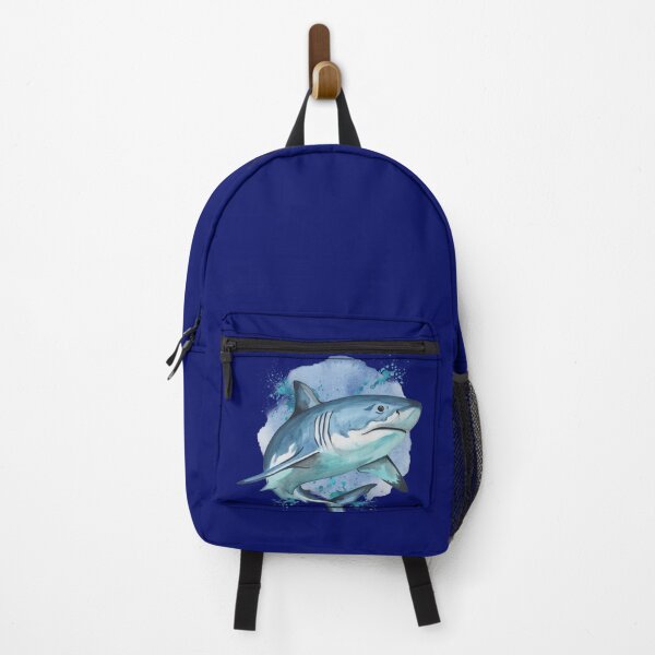 Item preview, Watercolor Shark Art designed and sold by Greenbaby.