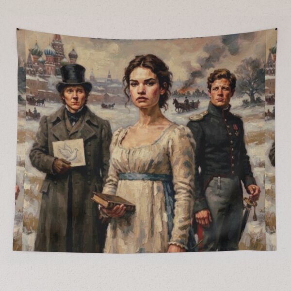 Item preview, War and Peace Fine Art Tribute designed and sold by Art's Diner.