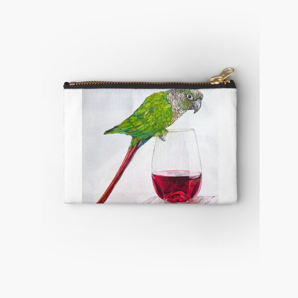 Item preview, Conure Wine Lover designed and sold by jenesaiscluck.