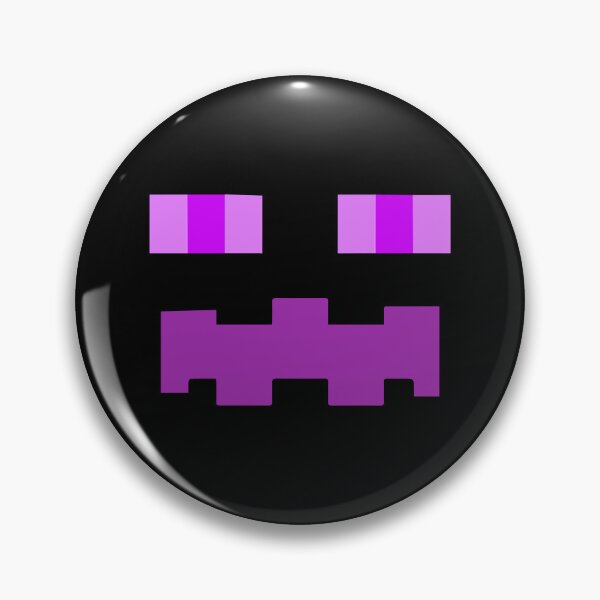 Item preview, Purple Cube Monster Retro Platform Game Pixel Art Sticker designed and sold by TrxshWear.