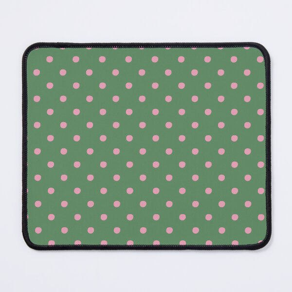 Item preview, Pink and Olive Green Polka Dots | Minimalist Pink Dots on Olive Pattern | Pastel Pink and Olive Dots | Elegant Soft Pink and Olive Green Polka Dots | Rustic Olive and Pink Dotted designed and sold by VivaFy.