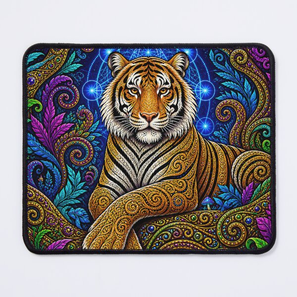 Item preview, Lab Visions 134: Psychedelic Tiger Sacred Geometry designed and sold by The Psychedelic Anarchist.