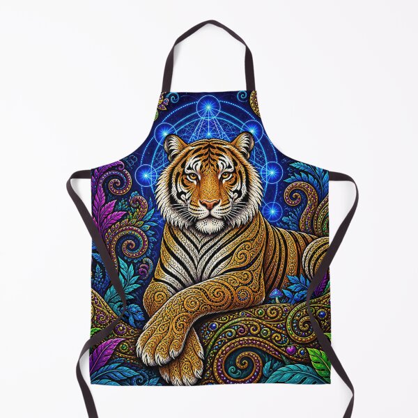 Item preview, Lab Visions 134: Psychedelic Tiger Sacred Geometry designed and sold by The Psychedelic Anarchist.