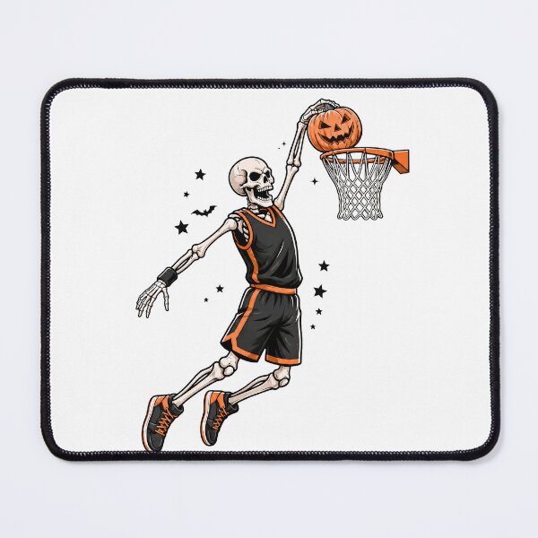 Item preview, Skeleton Dunking Pumpkin Basketball designed and sold by pintartipuduran.