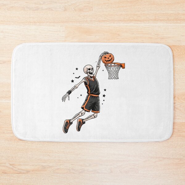 Item preview, Skeleton Dunking Pumpkin Basketball designed and sold by pintartipuduran.