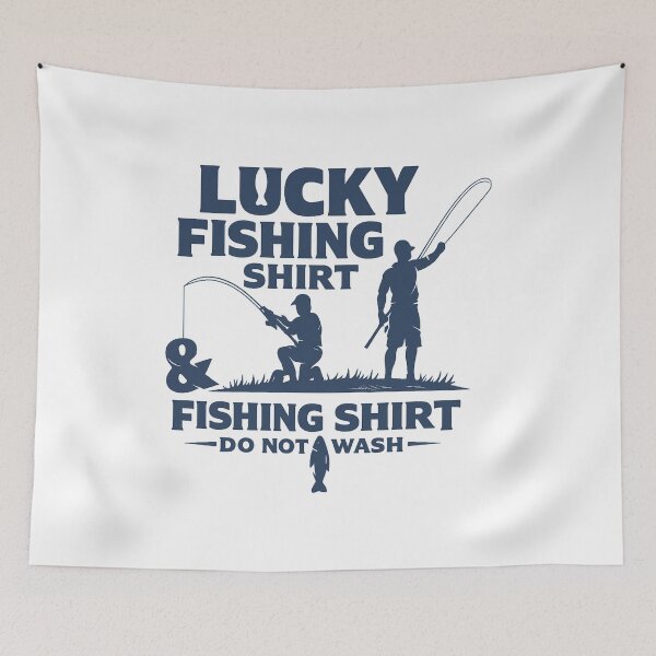 Item preview, Lucky Fishing Shirt Do Not Wash,Funny Fishing designed and sold by CloudyPress.