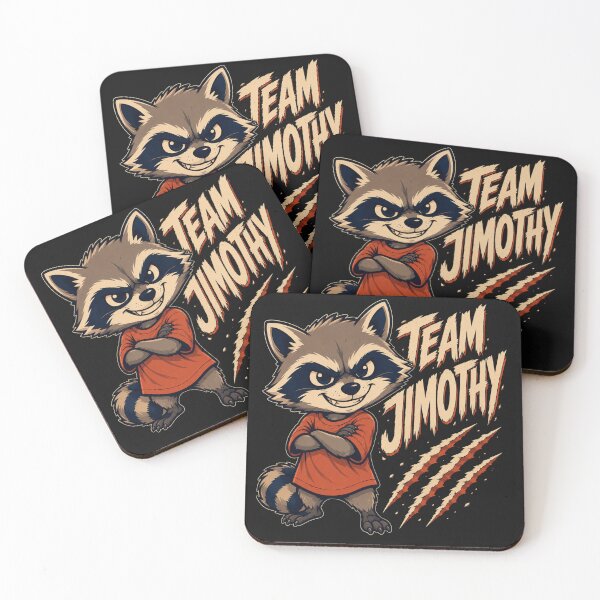 Item preview, Team Jimothy Cartoon Hoodie Raccoon Feral Legend Gift for Raccoon Lovers designed and sold by Nightarel.