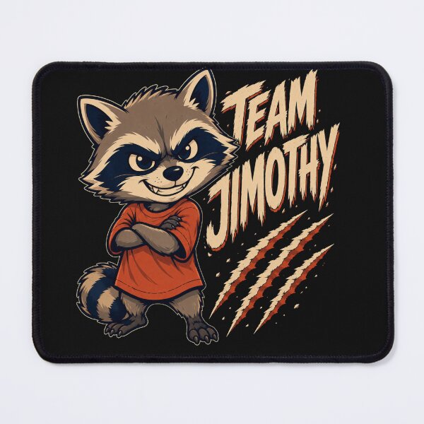 Item preview, Team Jimothy Cartoon Hoodie Raccoon Feral Legend Gift for Raccoon Lovers designed and sold by Nightarel.