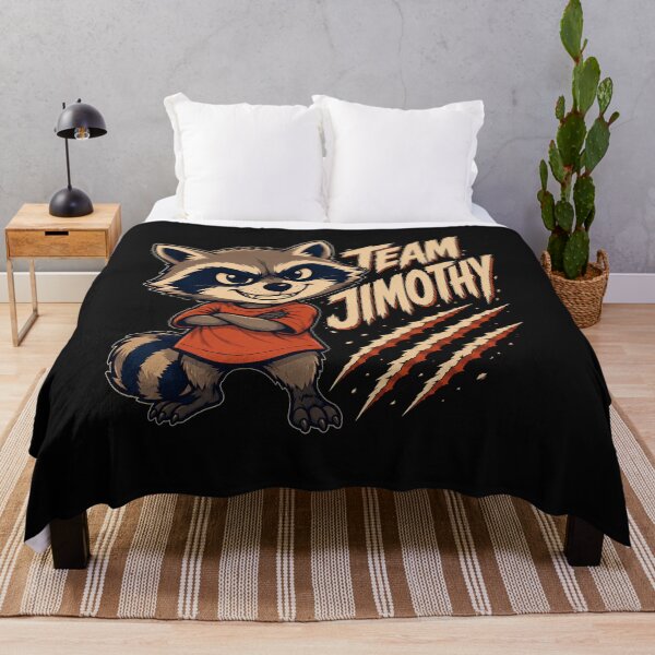 Item preview, Team Jimothy Cartoon Hoodie Raccoon Feral Legend Gift for Raccoon Lovers designed and sold by Nightarel.