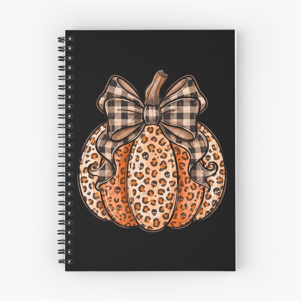 Item preview, Leopard Print Pumpkin with Bow designed and sold by pintartipuduran.