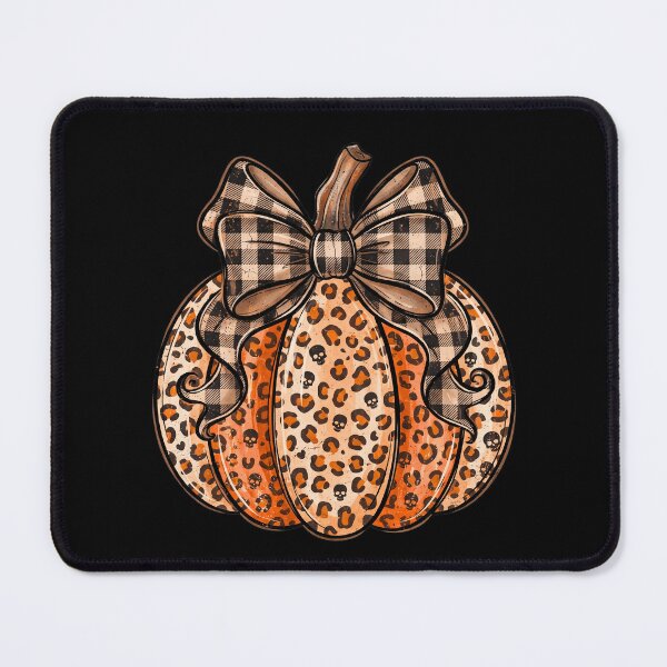 Item preview, Leopard Print Pumpkin with Bow designed and sold by pintartipuduran.