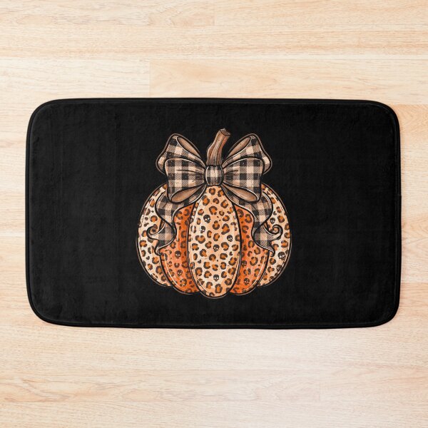 Item preview, Leopard Print Pumpkin with Bow designed and sold by pintartipuduran.