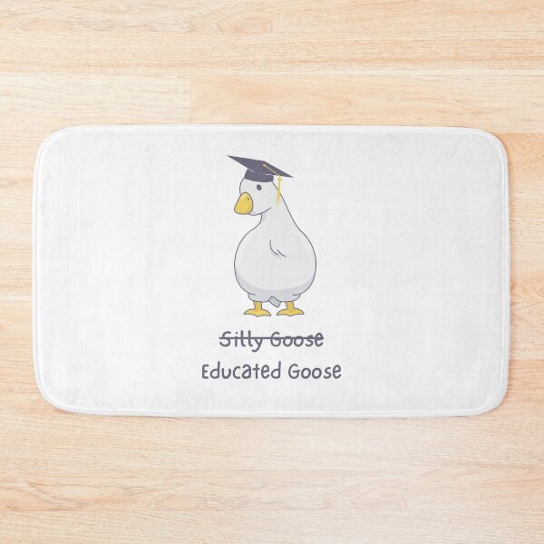 Item preview, Educated Goose with Graduation Cap designed and sold by CarefulCreation.