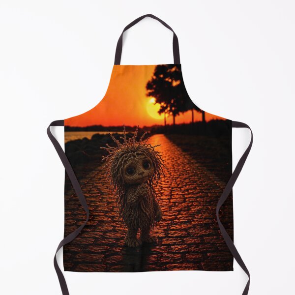 Item preview, Little Forest Spirit Walking at Sunset designed and sold by JUTElCONIC.