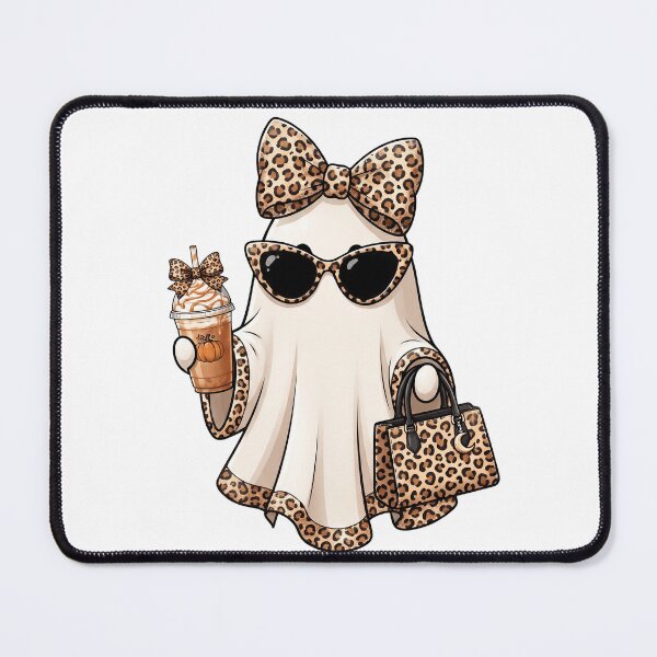 Item preview, Fashionable Ghost with Leopard Accessories designed and sold by pintartipuduran.