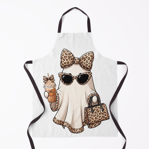 Item preview, Fashionable Ghost with Leopard Accessories designed and sold by pintartipuduran.