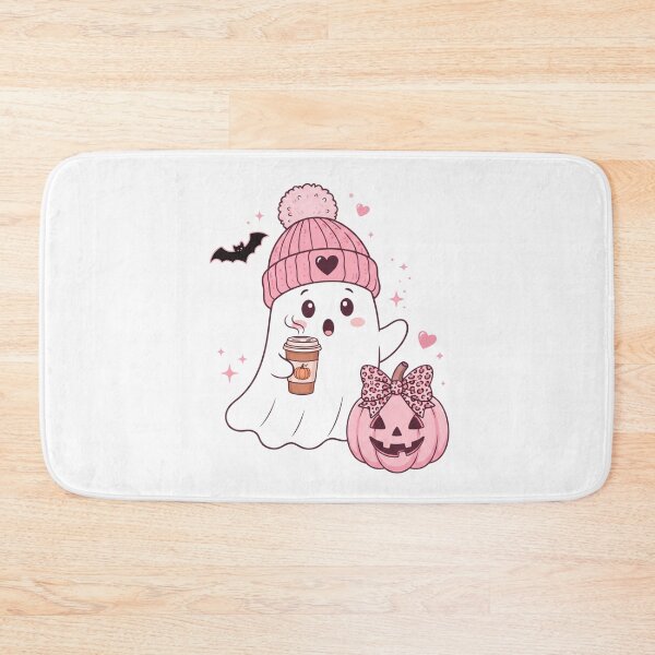 Item preview, Adorable Ghost with Pumpkin designed and sold by pintartipuduran.