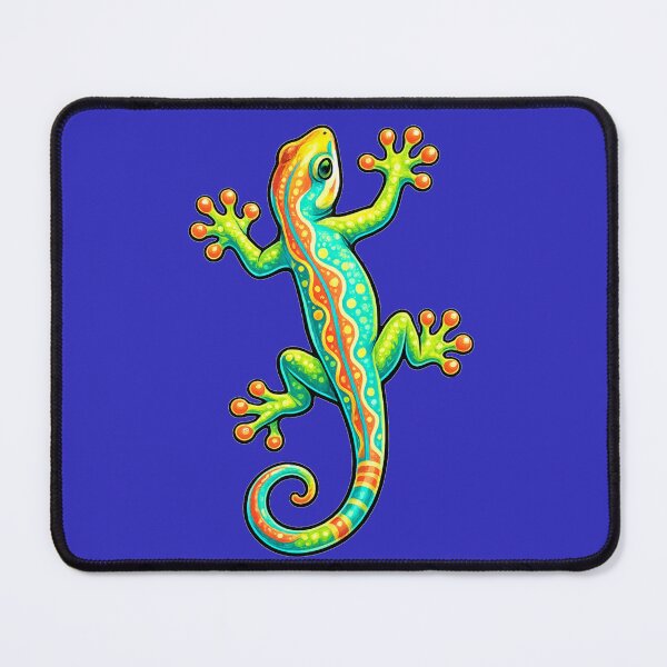 Item preview, Tropical Lizard with bright colors designed and sold by shorethings.