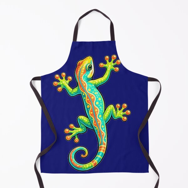 Item preview, Tropical Lizard with bright colors designed and sold by shorethings.