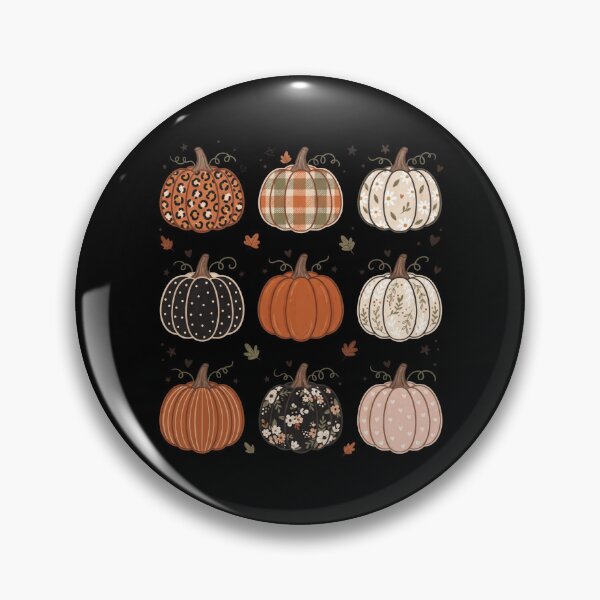 Item preview, Colorful Patterned Pumpkins designed and sold by pintartipuduran.