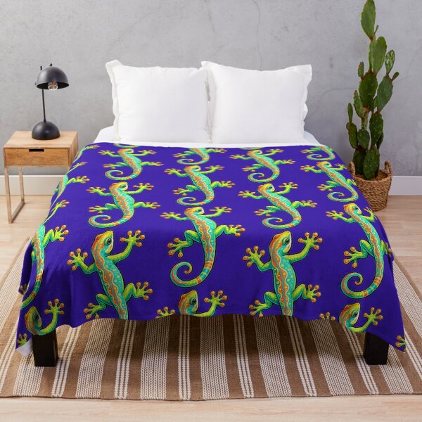 Item preview, Tropical Lizard with bright colors designed and sold by shorethings.
