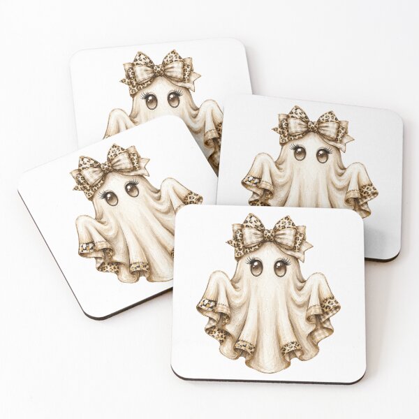 Item preview, Cute Ghost with a Bow designed and sold by pintartipuduran.