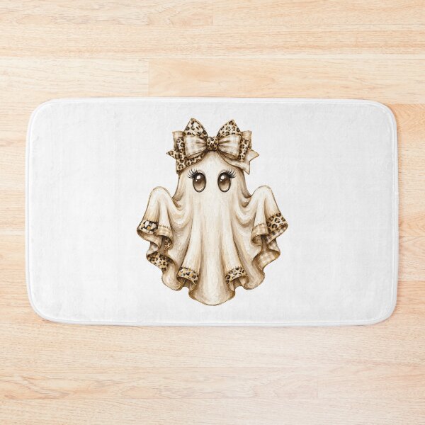 Item preview, Cute Ghost with a Bow designed and sold by pintartipuduran.