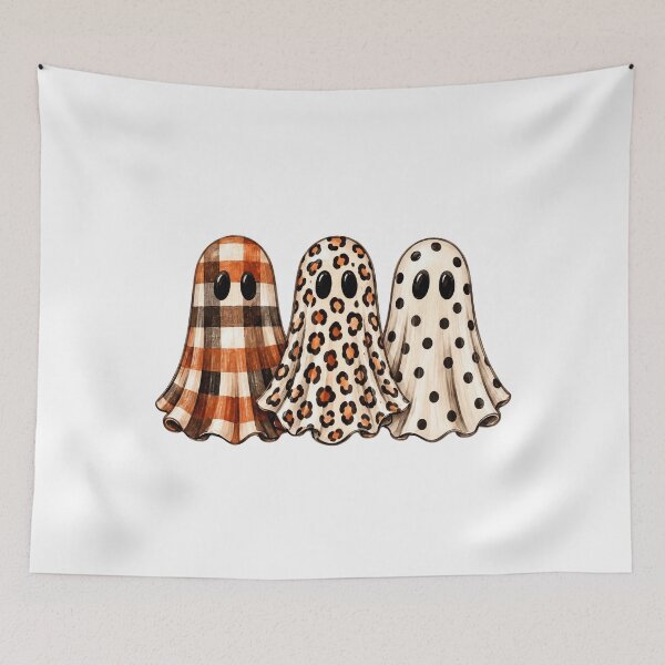 Item preview, Playful Patterned Ghosts designed and sold by pintartipuduran.