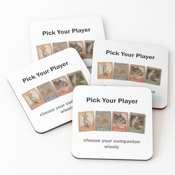 Item preview, Pick Your Player - Hilariously Authentic Historical Felines! designed and sold by The Nerd Gift Source.